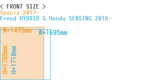 #Spacia 2017- + Freed HYBRID G Honda SENSING 2016-